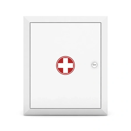 Аптечка для образовательных учреждений, металлический шкаф